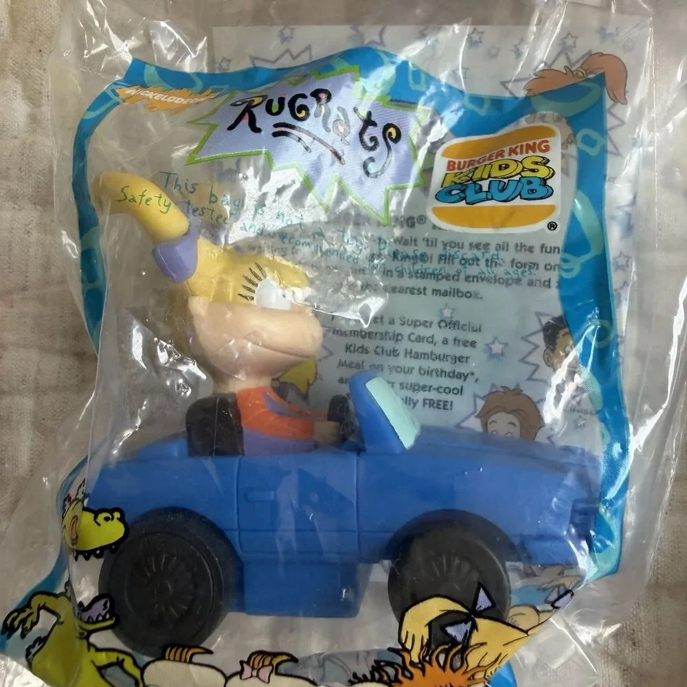 Y2K Nickelodeon Burger King Kids Meal Toys Rugrats Hey Arnold Catdog Rocket Powe